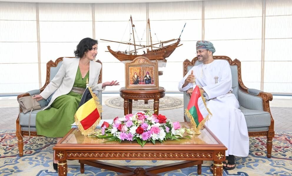 رسالة من ملك بلجيكا لسلطان عُمان
