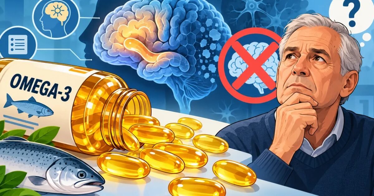 دراسة علمية تكشف مفاجأة بشأن أوميغا 3.. هل تحمي مكملات زيت السمك الذاكرة من ألزهايمر؟