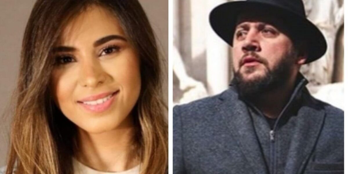 النّجمة رولا قادري والمنتج مجد جعجع في بث مباشر مشترك
