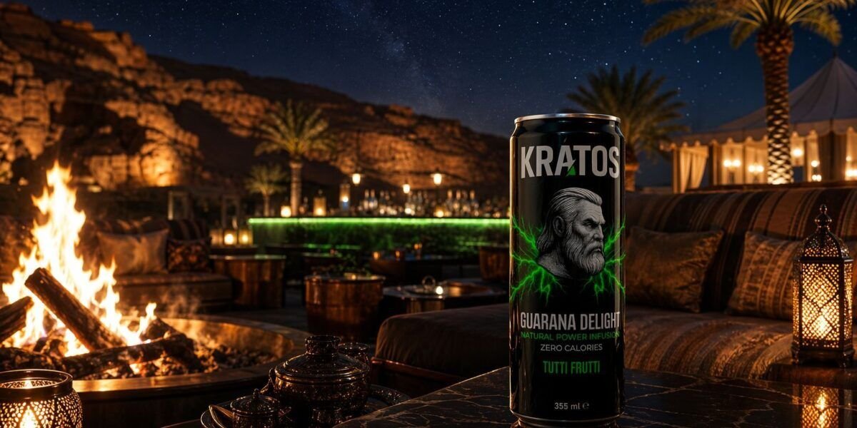 KRATOS & Co البرتغالية تُطلق كراتوس في المملكة السعودية مشروب الطاقة الذي لا يشبه أي مشروب آخر