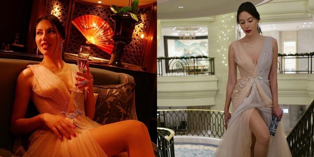 عارضة الأزياء نسرين سند تتألق في أحدث جلسة تصوير